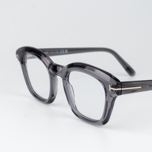 Tom Ford Woman Eyeglasses Transparent Grey Blue Light Block FT5961-B 020 main image 9